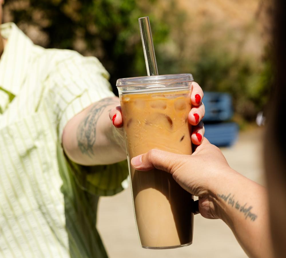 Peanut Butter Iced Latte