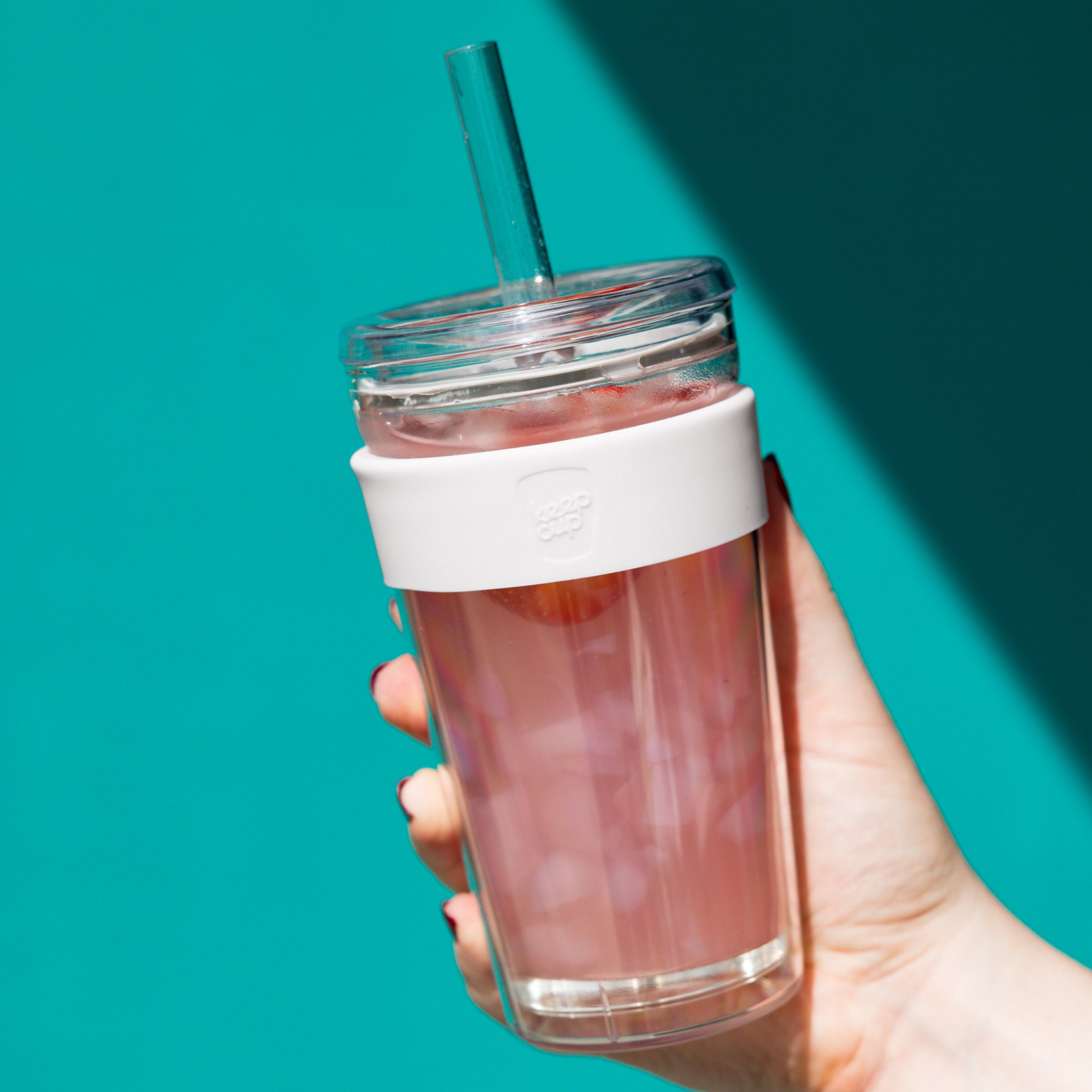 Cold Cup Longplay Boba - L 16oz | Chalk