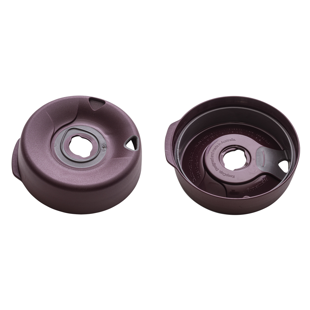 Splashproof Lid Base - S/M/L | Blackberry