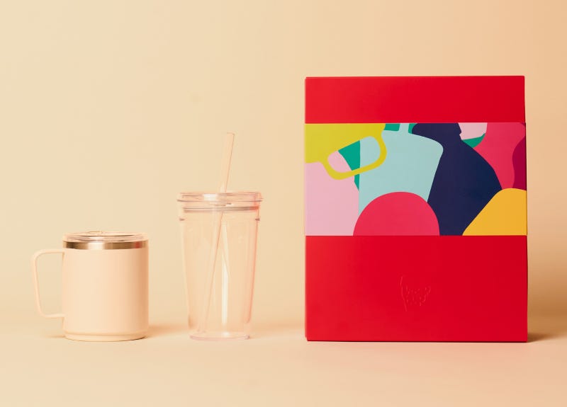 KeepCup Urban Adventurer gift set in box