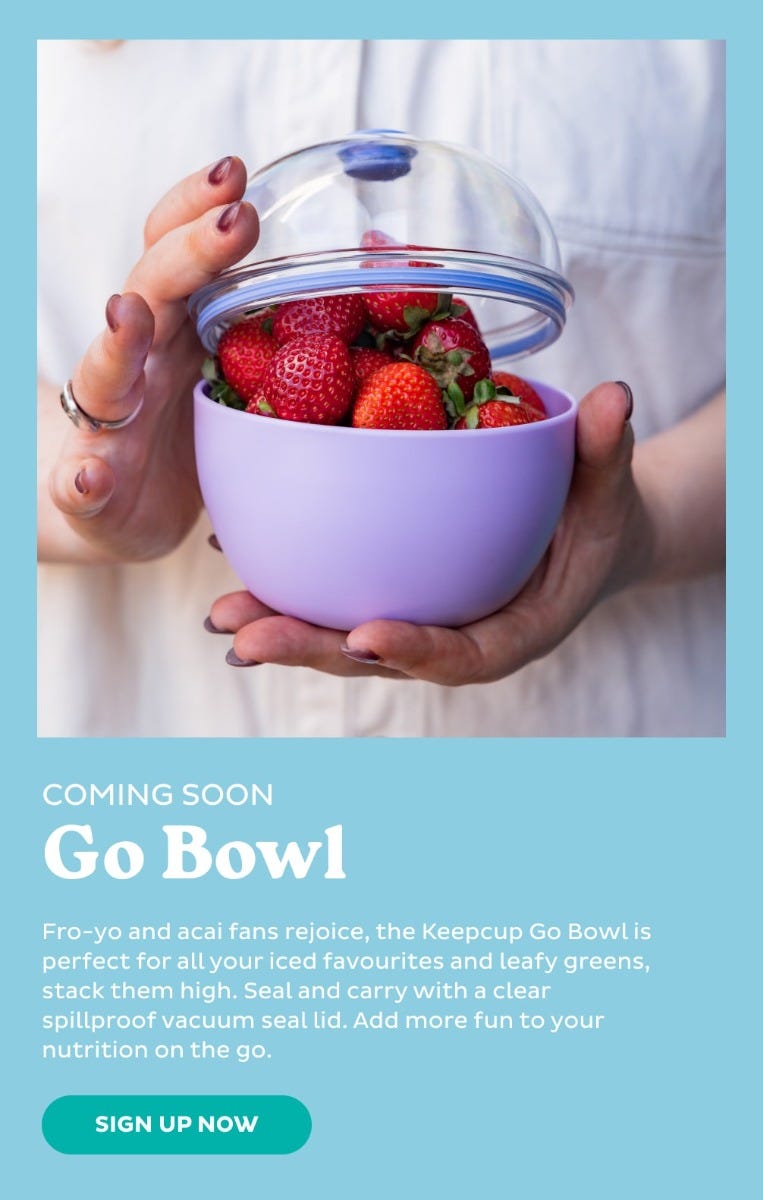 Coming Soon Go Bowl. Sign up to be the first to know.