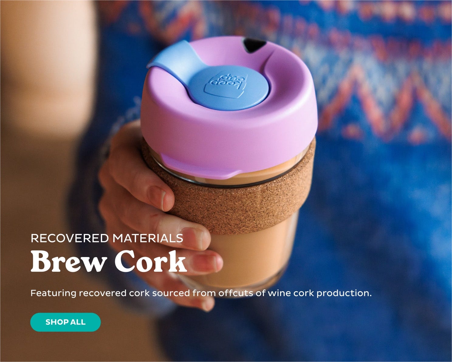 Recovered Materials Brew Cork. Featuring recovered cork sourced from offcuts of wine cork production. Shop All.