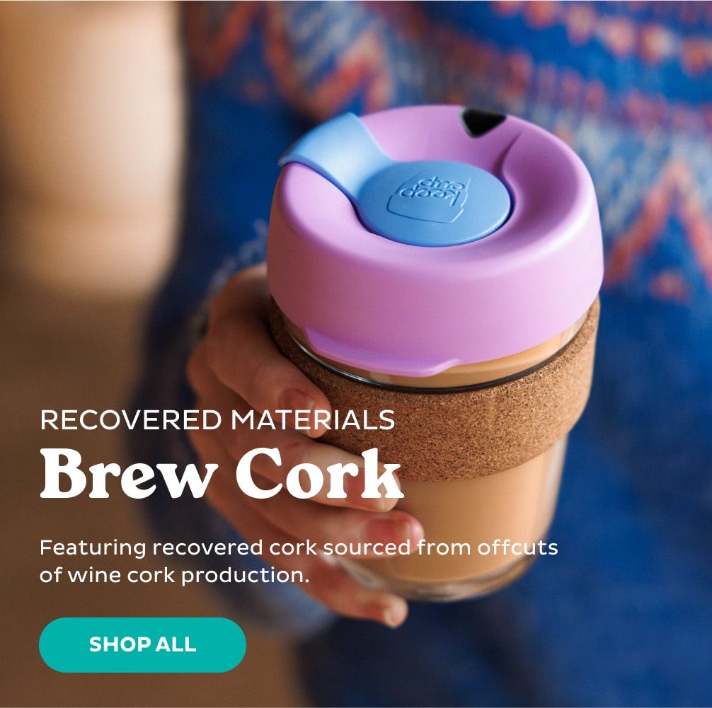 Recovered Materials Brew Cork. Featuring recovered cork sourced from offcuts of wine cork production. Shop All.